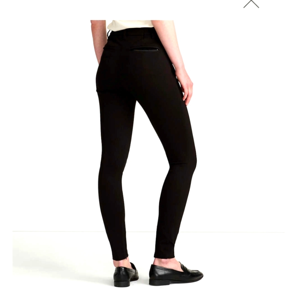 Lands Ends Pull ON Jean BLACK size 18W